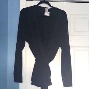 Beautiful draped front blazer